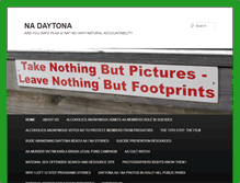 Tablet Screenshot of nadaytona.org